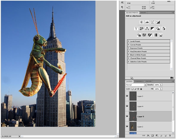 Creation of Hopzilla: Step 1